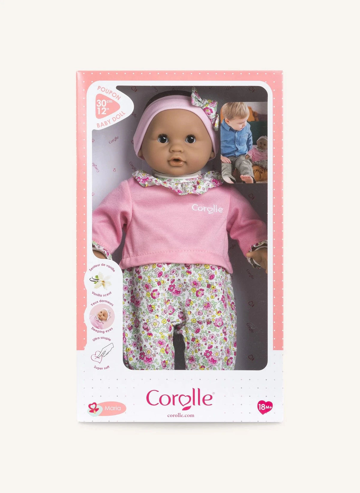 Corolle - Mi Primer Bebé - Muñeca Linda María | Rosa