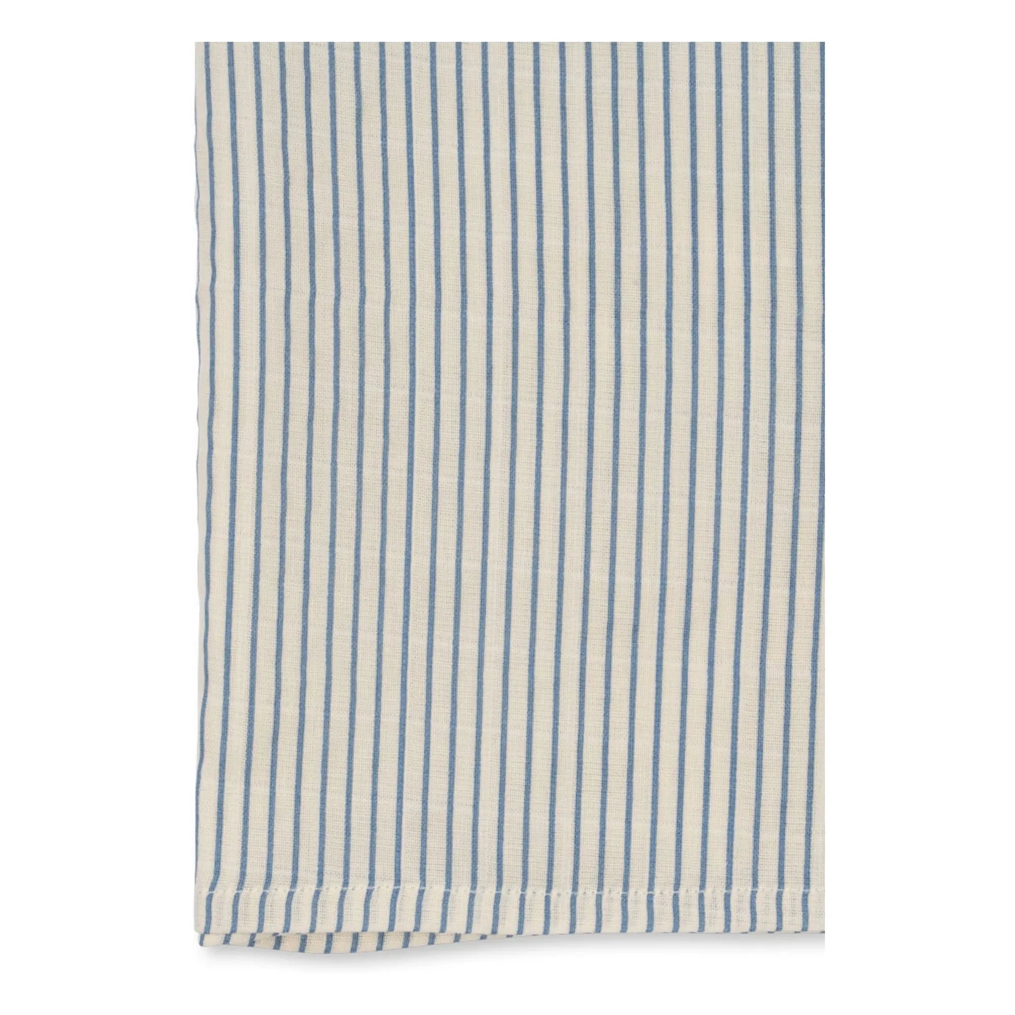 Konges Sløjd - Pañales de tela de algodón orgánico a rayas - Pack de 3 | Azul