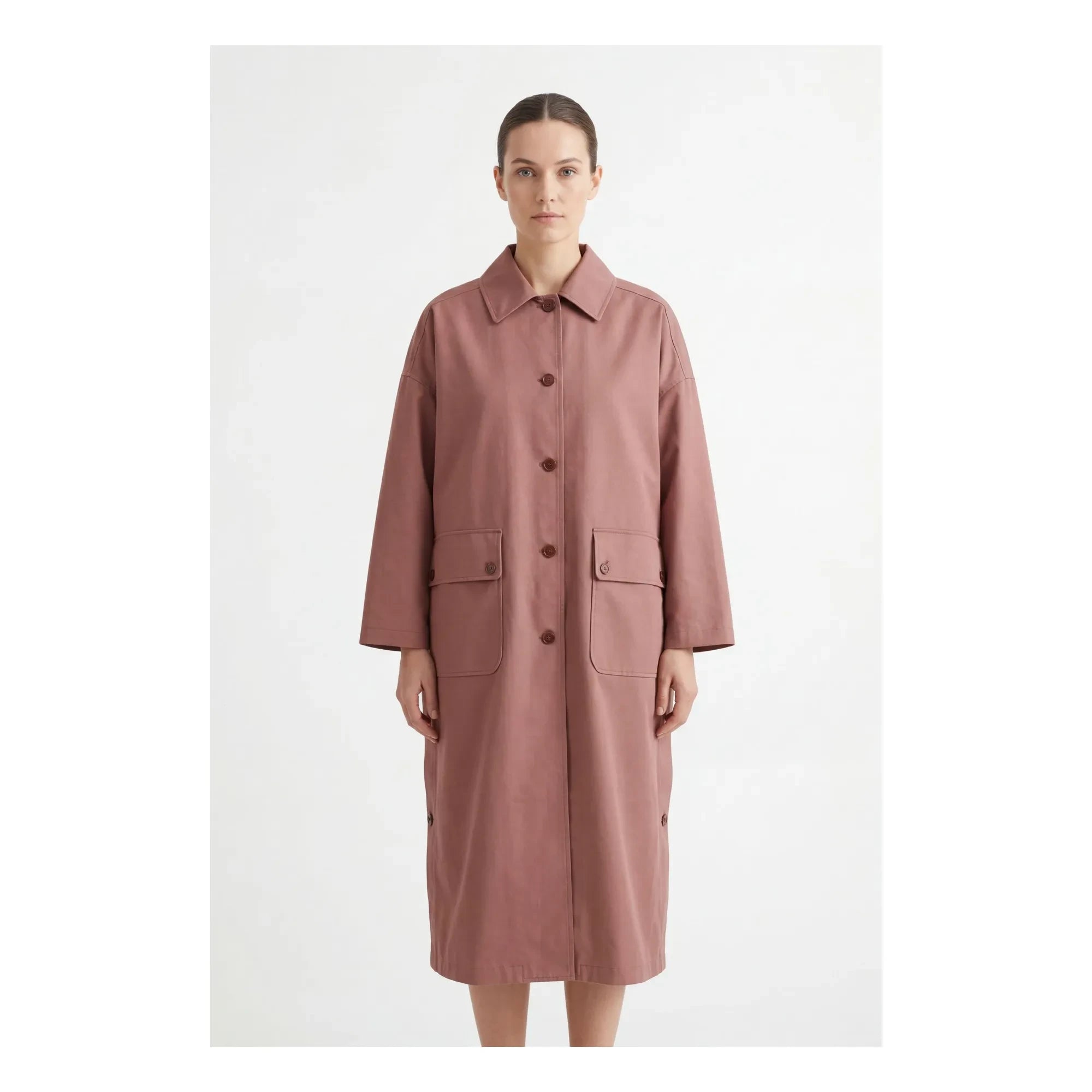 Hod - Gabardina de algodón | Hazel