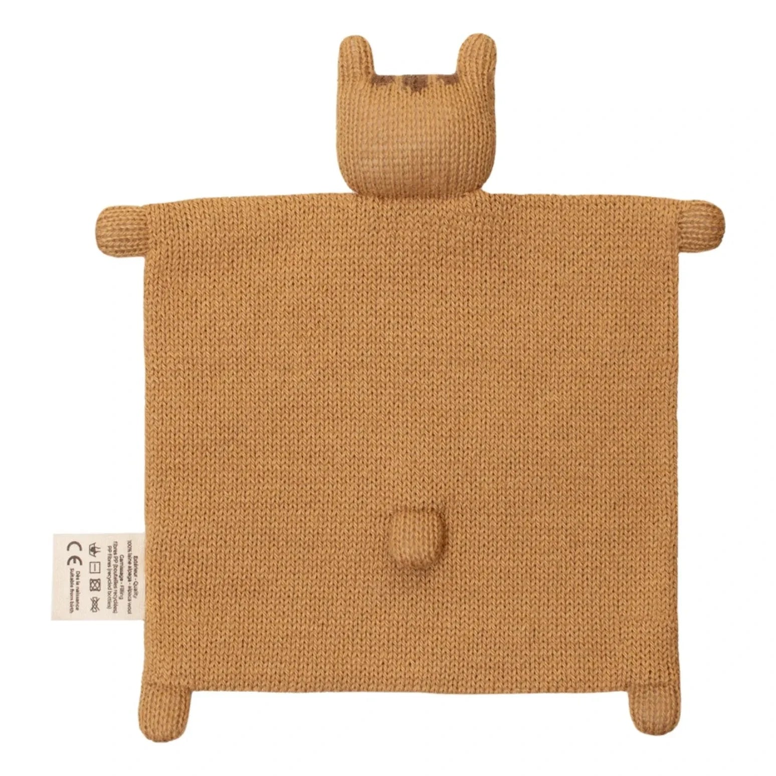 Main Sauvage - Peluche tigre alpaca | Ocre