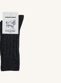 Homecore - Calcetines de Cachemira | Gris carbón