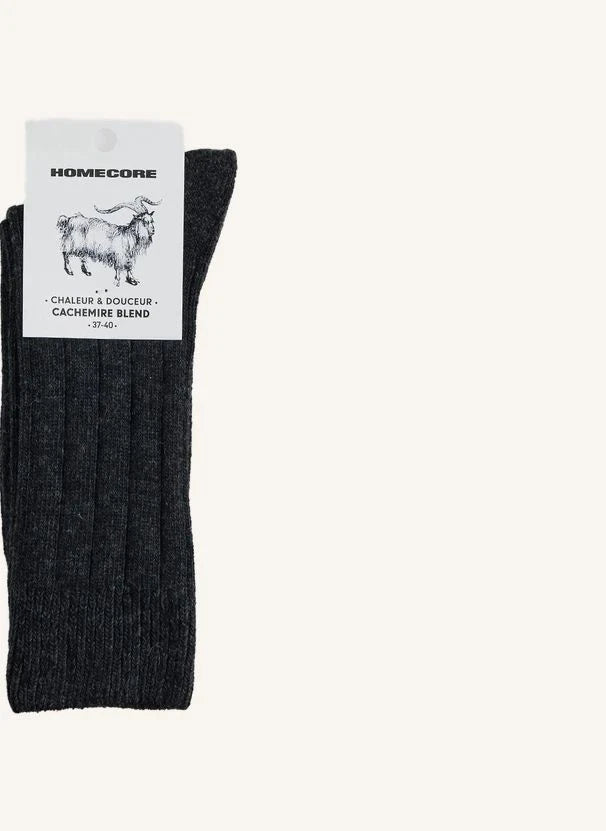 Homecore - Calcetines de Cachemira | Gris carbón