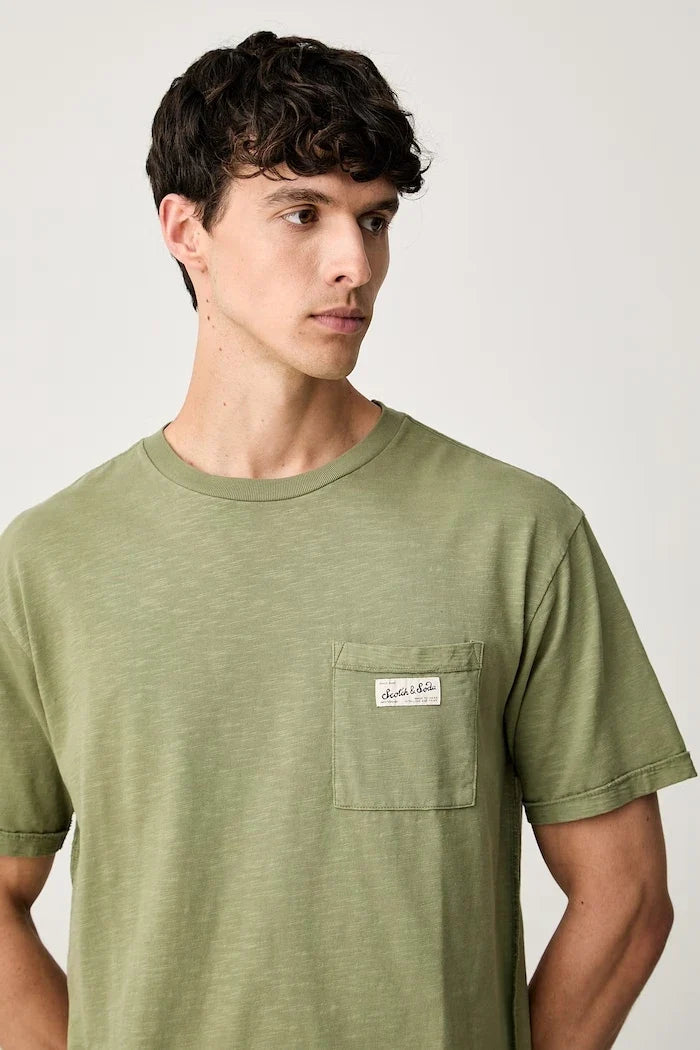 Scotch & Soda Camiseta de algodón para hombre