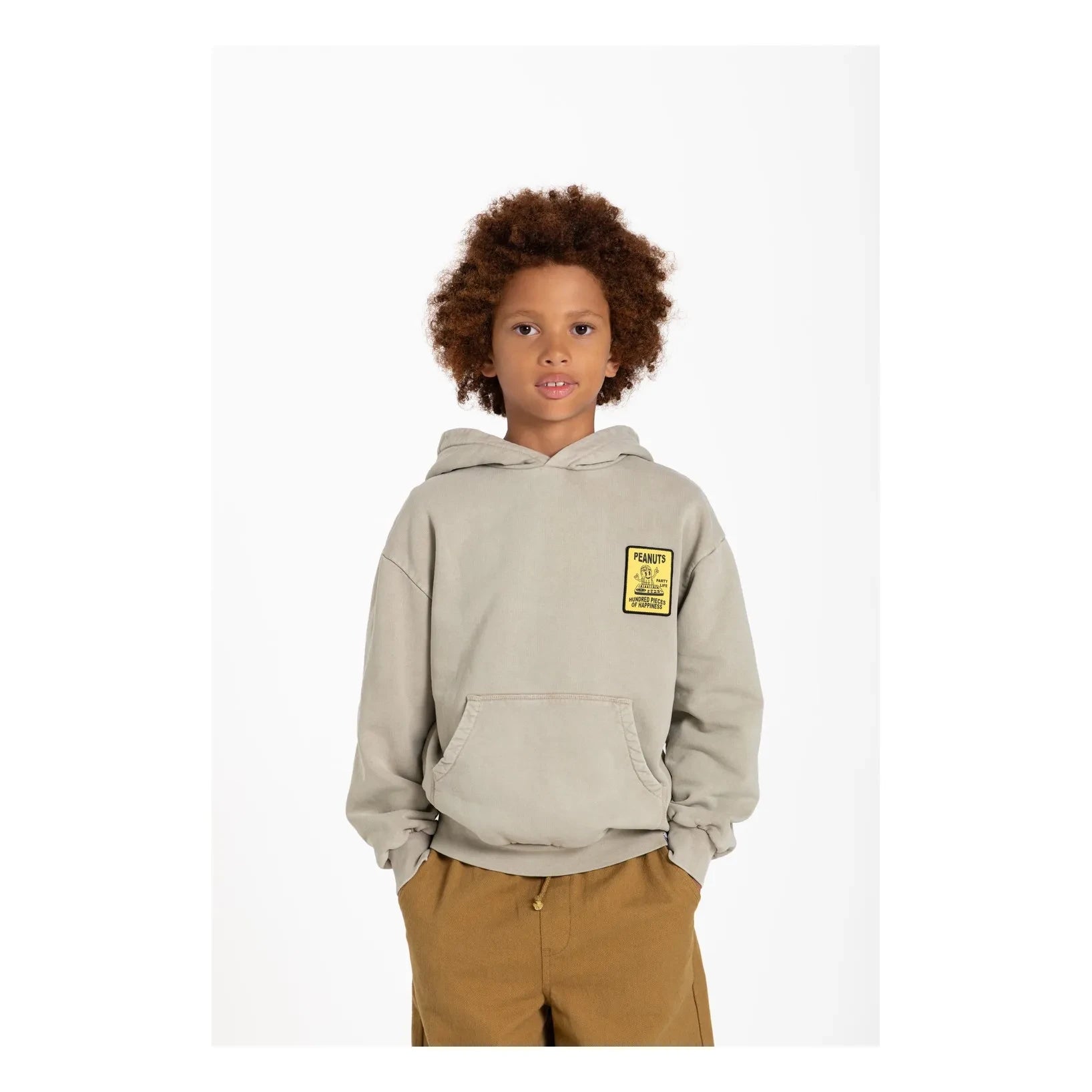 Hundred Pieces - Sudadera de algodón orgánico Pat Peanuts | Beige