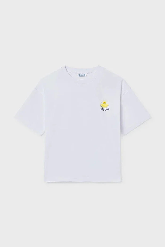 Camiseta infantil de algodón Mayoral