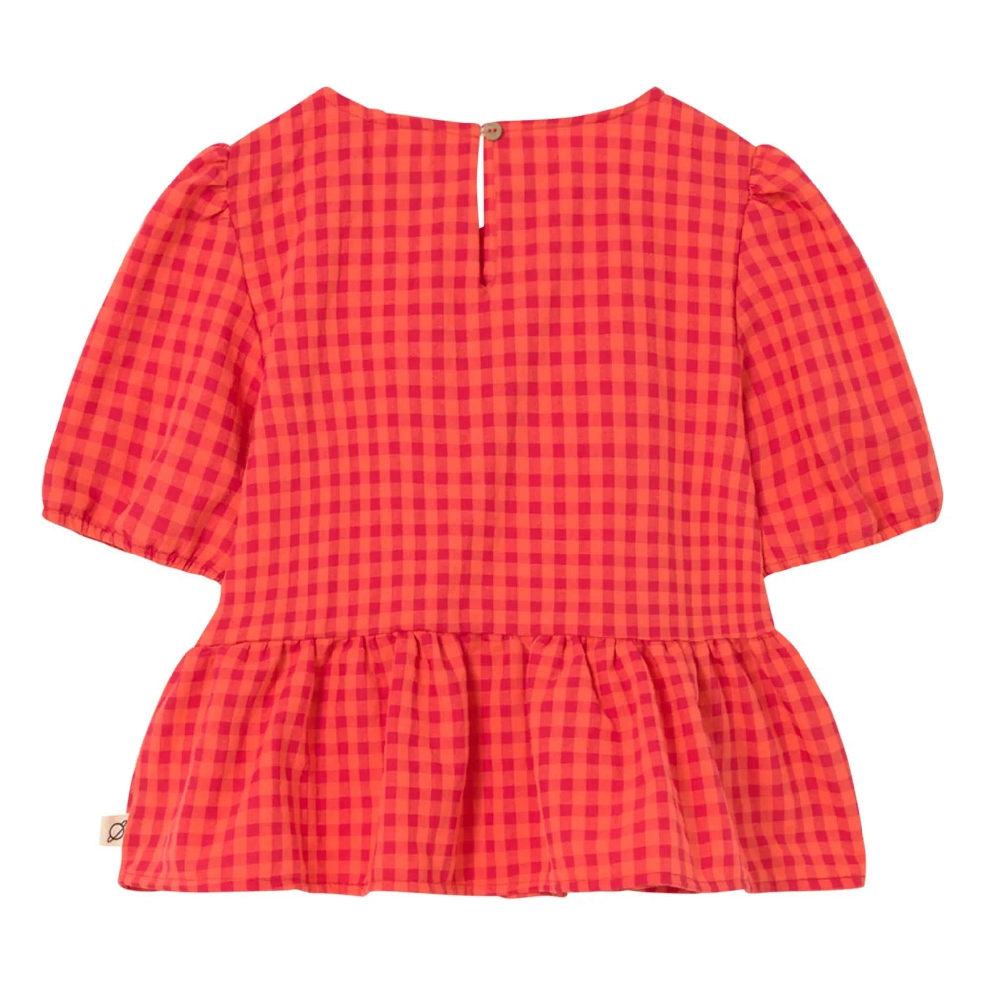 Cozmo - Blusa a cuadros Joy de fibras recicladas | Rojo