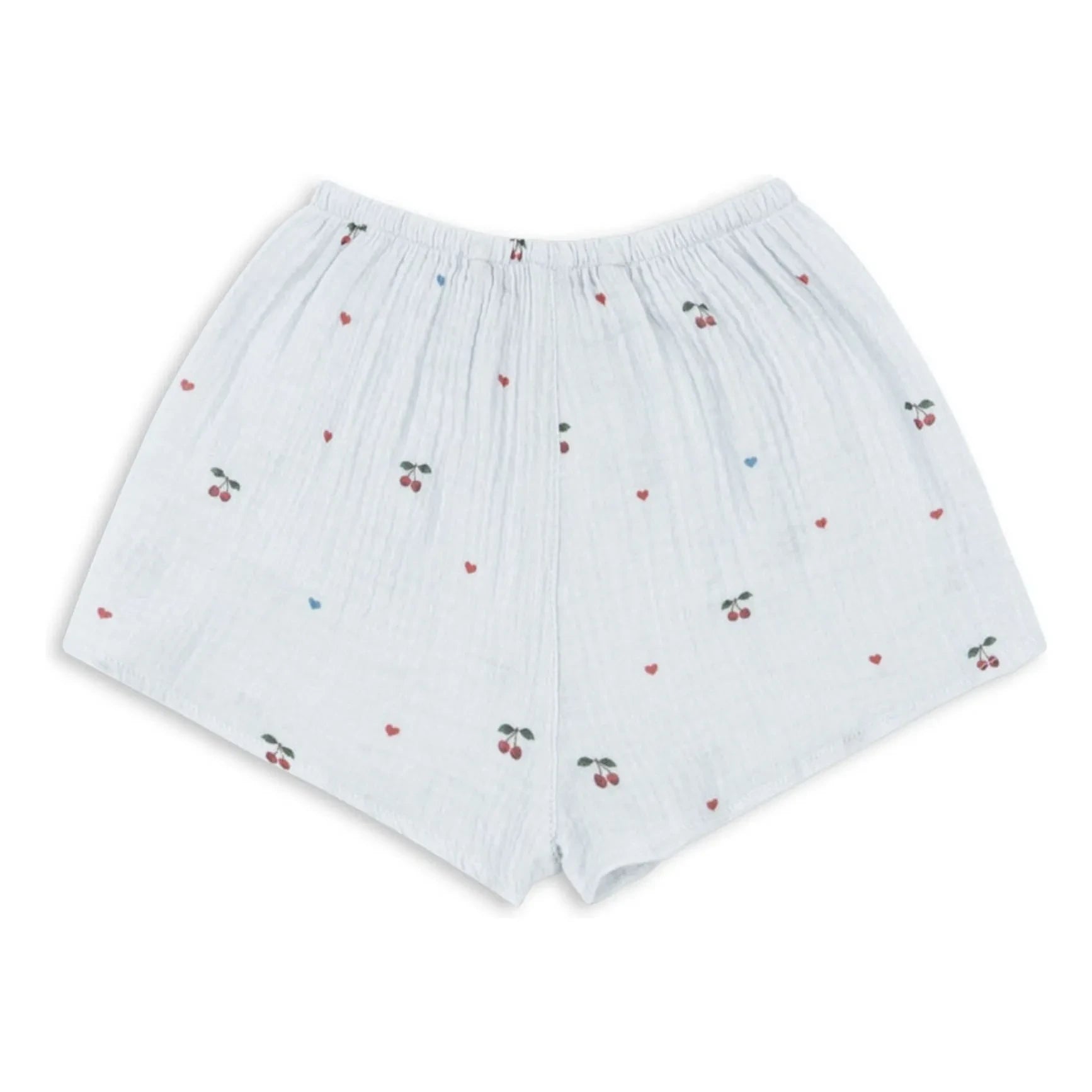 Konges Sløjd - Pantalón corto de algodón orgánico azul pálido | Coconut Cherry