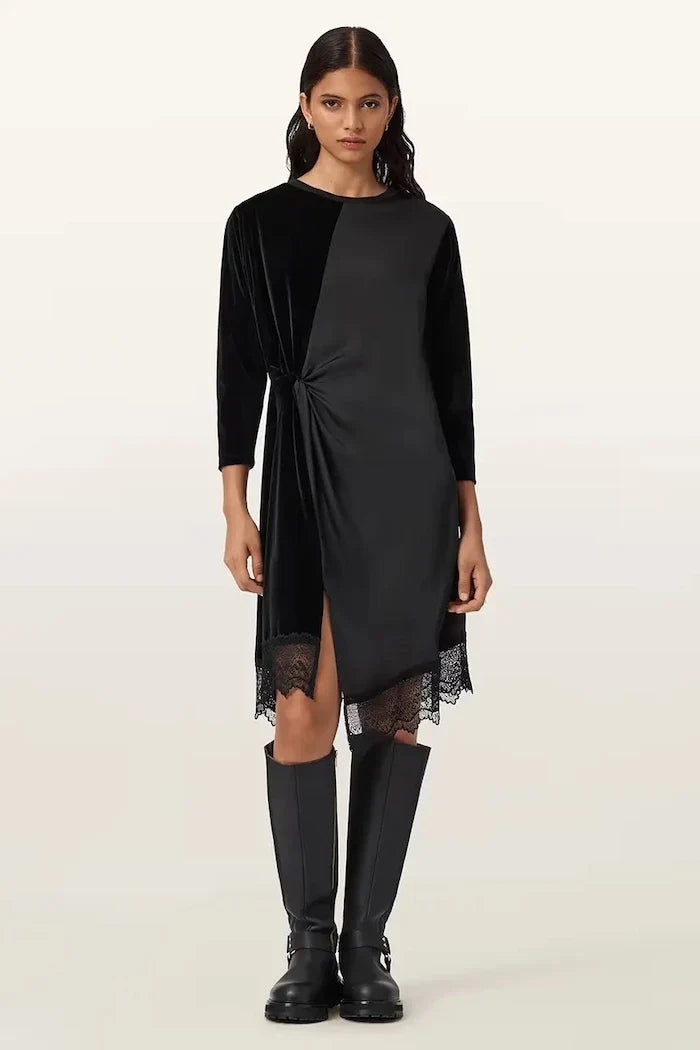 Vestido de terciopelo AllSaints