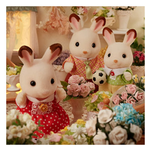 Sylvanian Families - Familia Conejo Chocolate