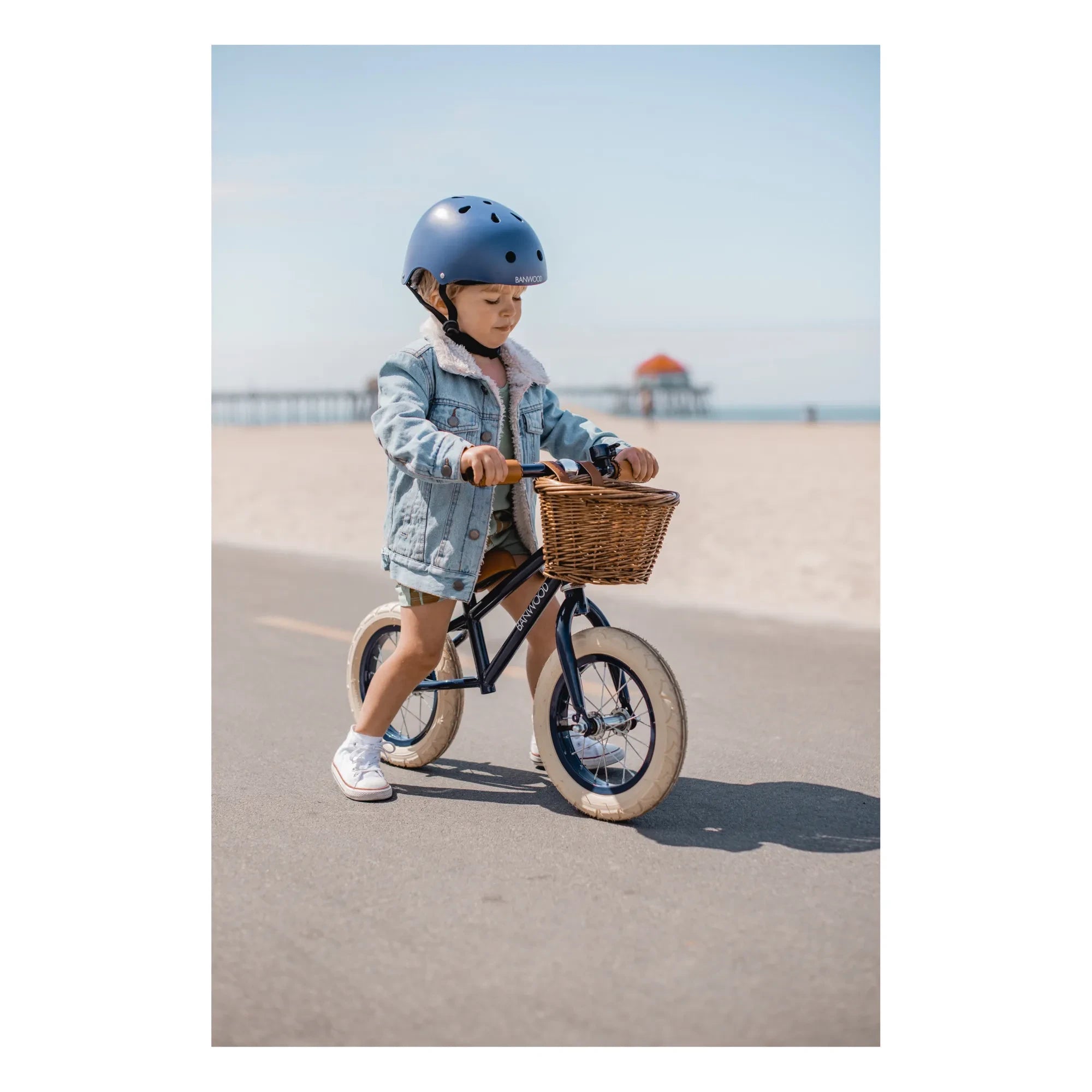 Banwood - Bicicleta de equilibrio Go First 12" | Azul