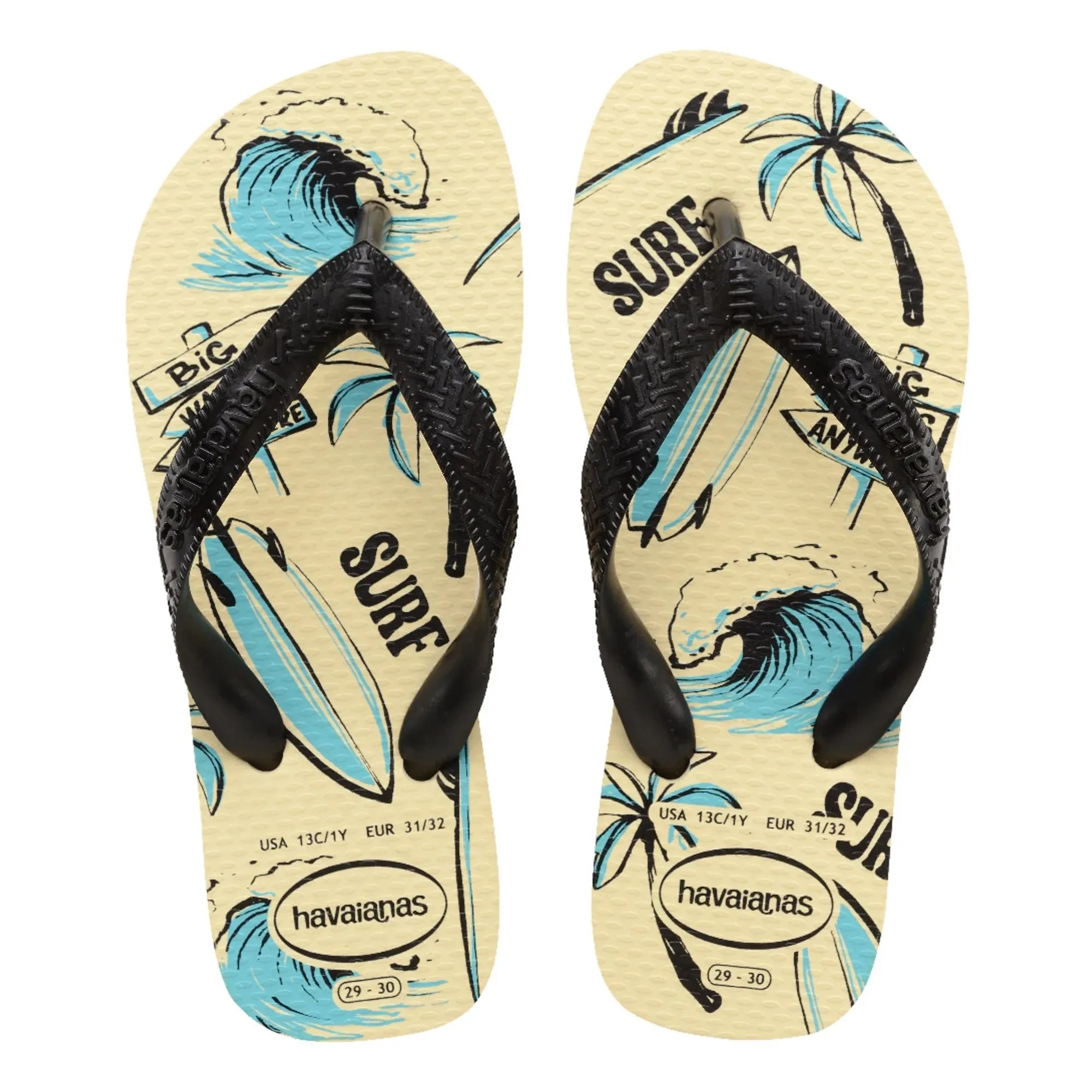 Havaianas - Chanclas atléticas para bebé | Crema