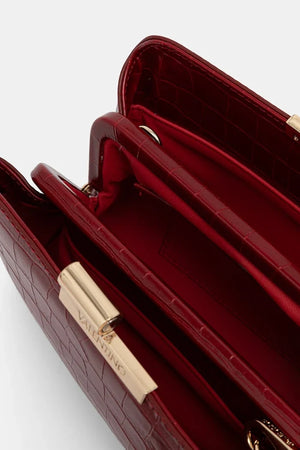 Bolso cruzado Valentino Bags para mujer, piel sintética, GLACE