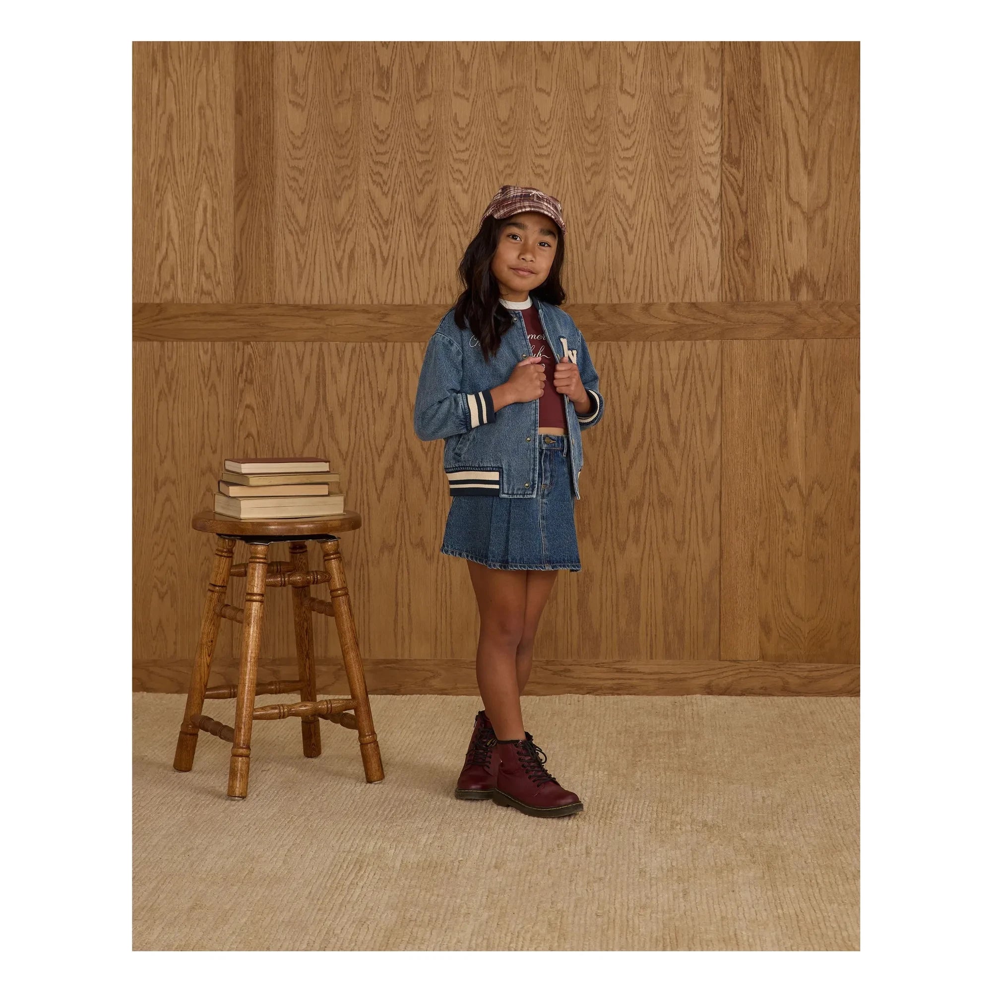 Rylee + Cru - Bomber Varsity Mini | Vaquero
