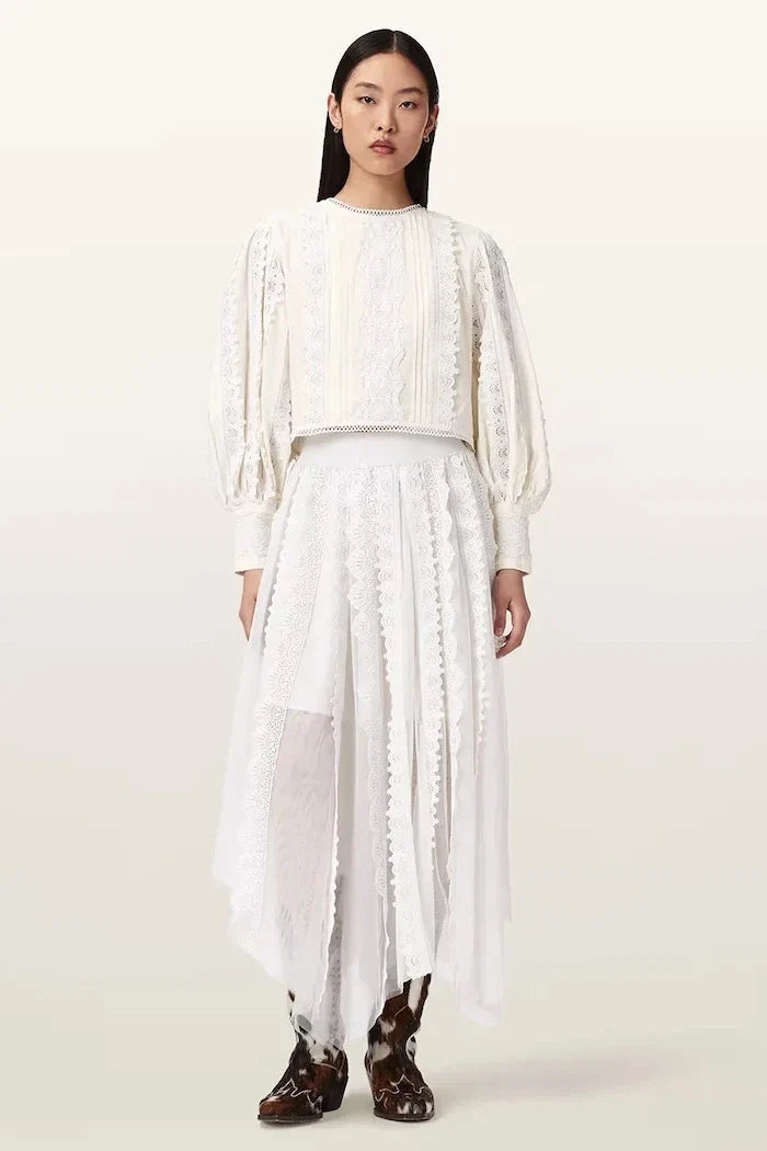 Blusa de algodón HART de AllSaints