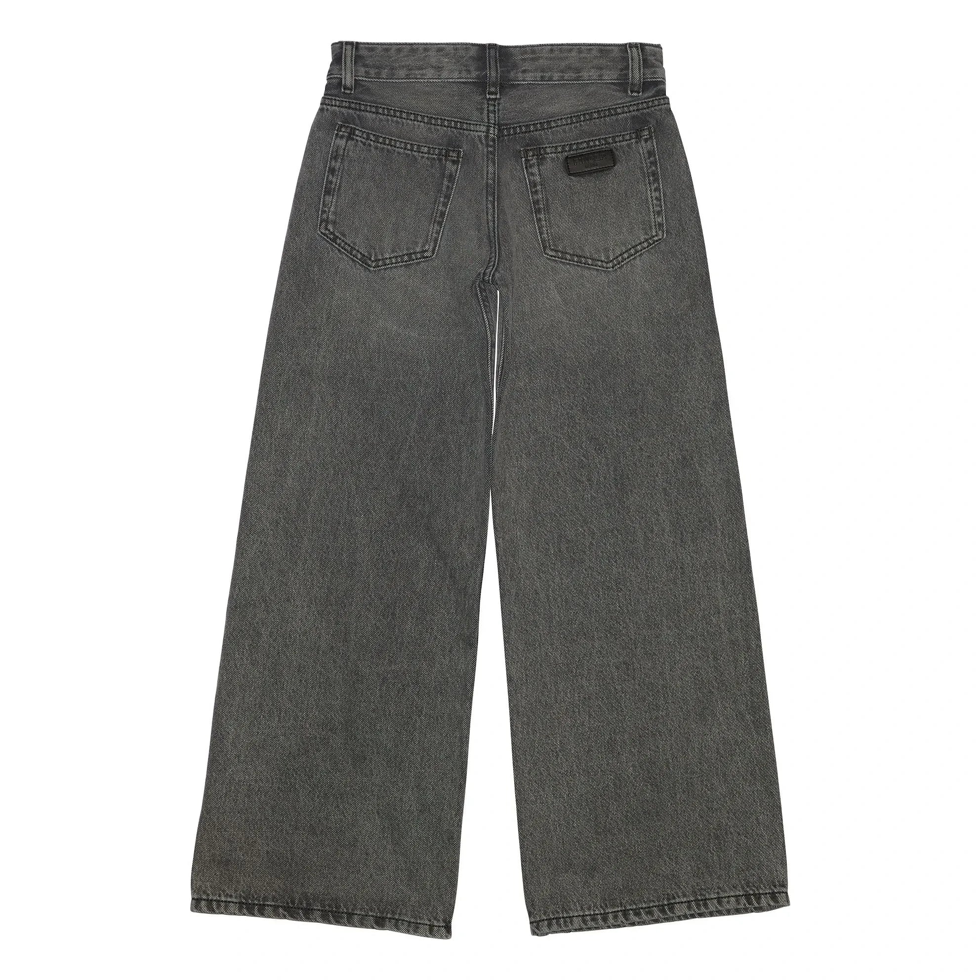 Finger in the nose - Jean Large abril | Gris denim
