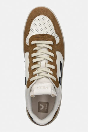 Zapatillas de deporte de cuero para hombre Veja V-10
