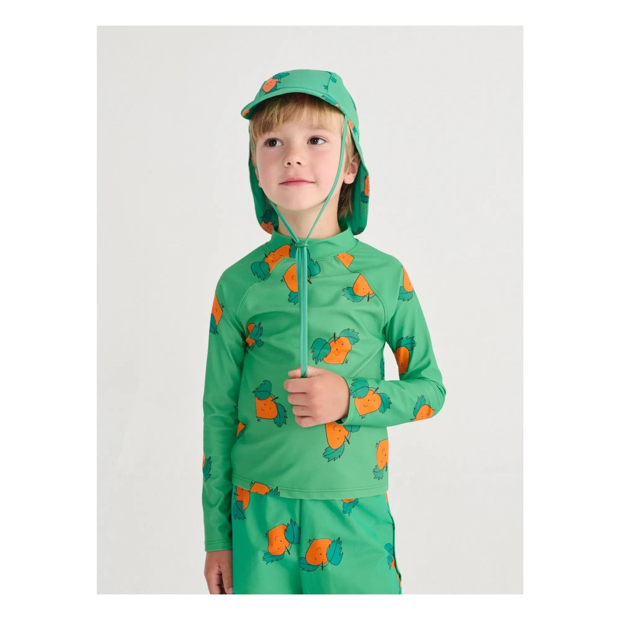 Bobo Choses - Gorro de baño naranja | Verde