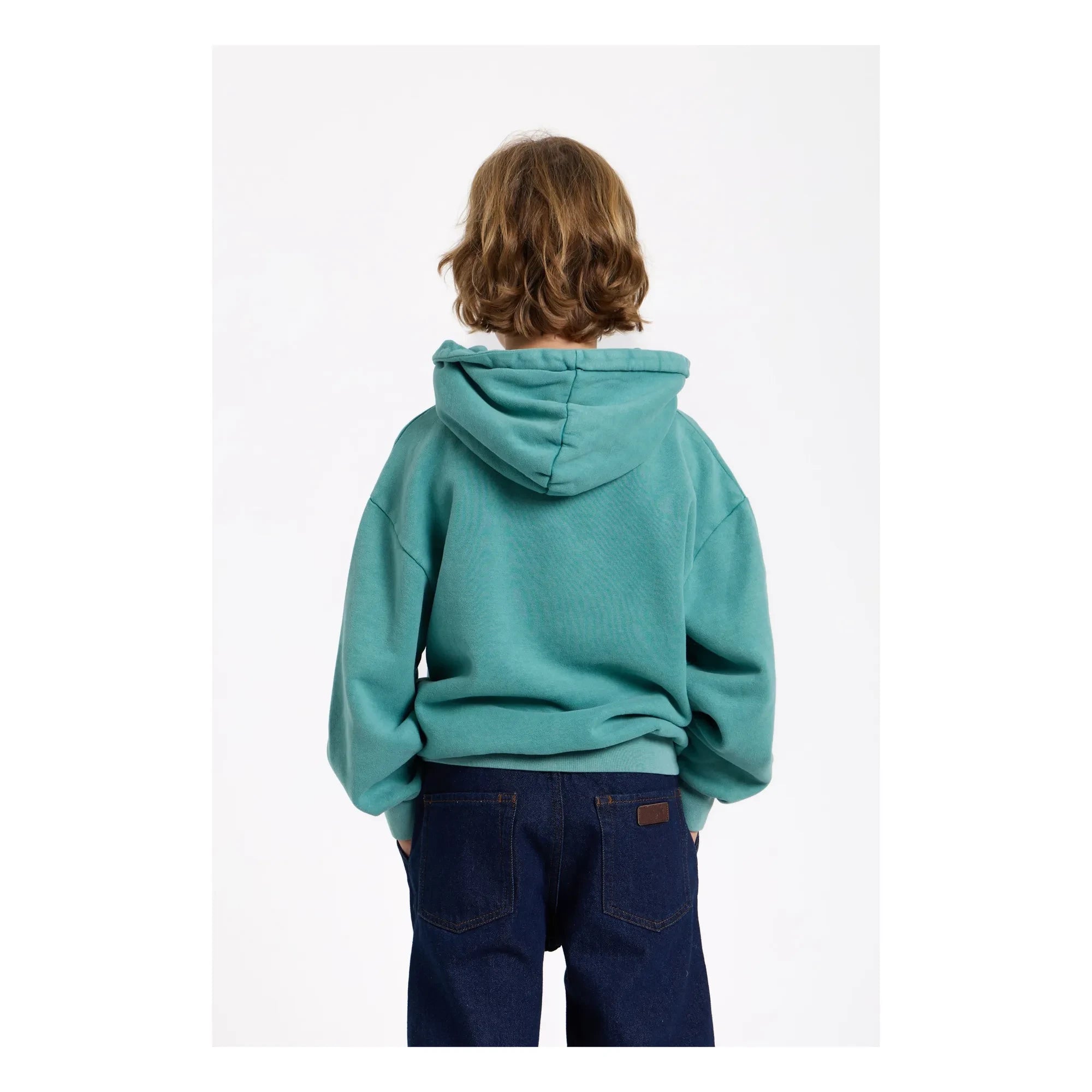 Finger in the nose - Sudadera de algodón orgánico Hope | Verde