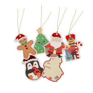 Legami - Set de 10 Etiquetas de Regalo de Navidad