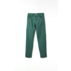 Fabula - Zümrüt Yeşili Little Hearts Pantolon