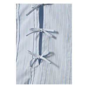 Sofie Schnoor - Blusa Juliette de volantes a rayas | Azul claro