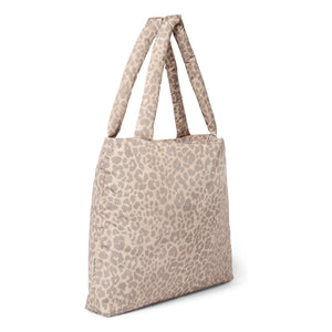 Studio Noos - Bolso cambiador Puff Leopardo | Beige