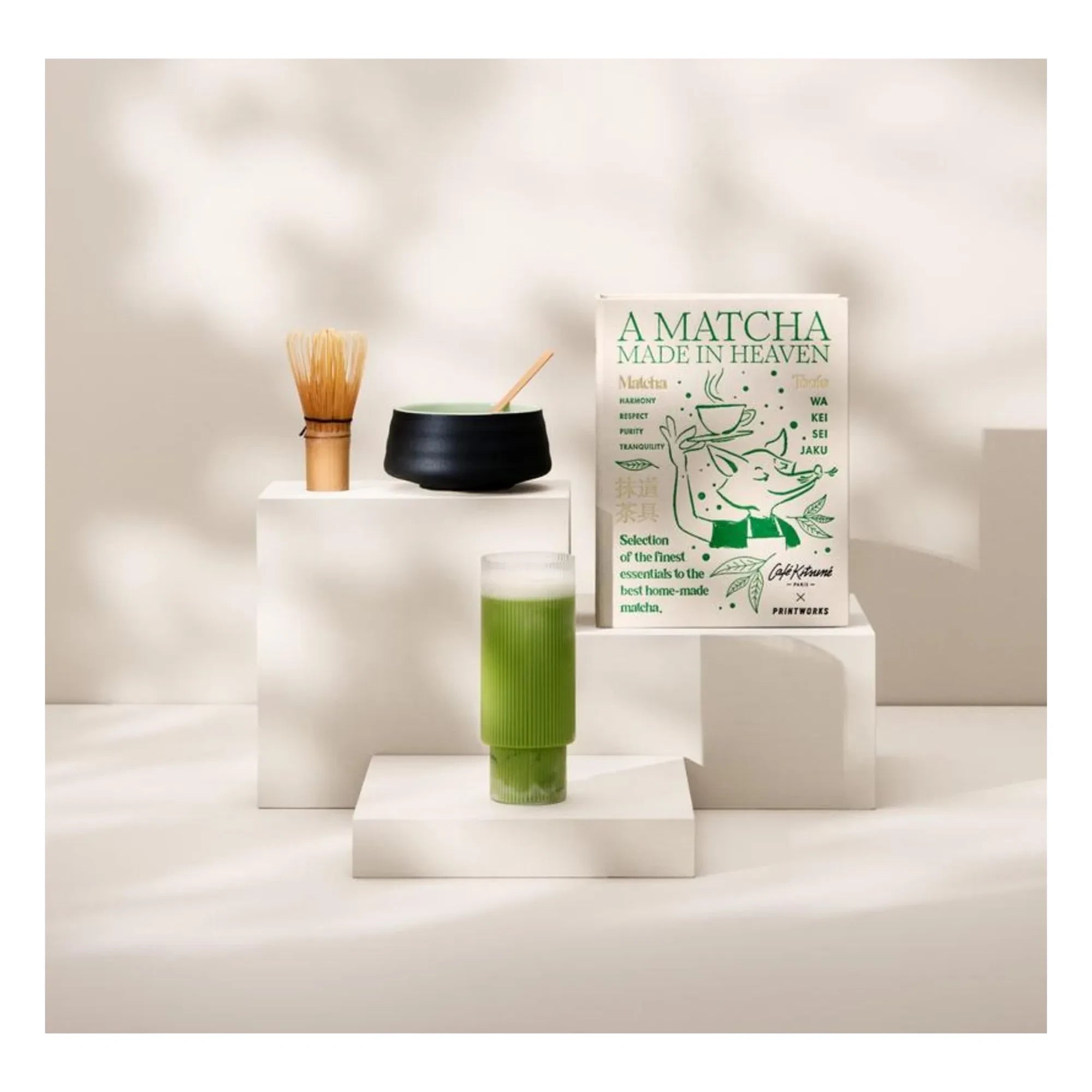 PrintWorks - Set de accesorios Matcha - Printworks x Café Kitsuné