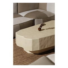 Ferm Living - Mesa de centro Staffa | Crema