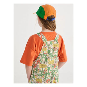 Bobo Choses - Mono de algodón orgánico con estampado de flores | Blanco