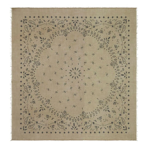 Kujten - Bandana de cachemira Effy | Caqui jaspeado