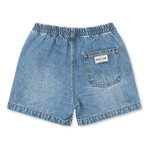 Konges Sløjd - Pantalón corto vaquero de algodón orgánico Magot | Azul