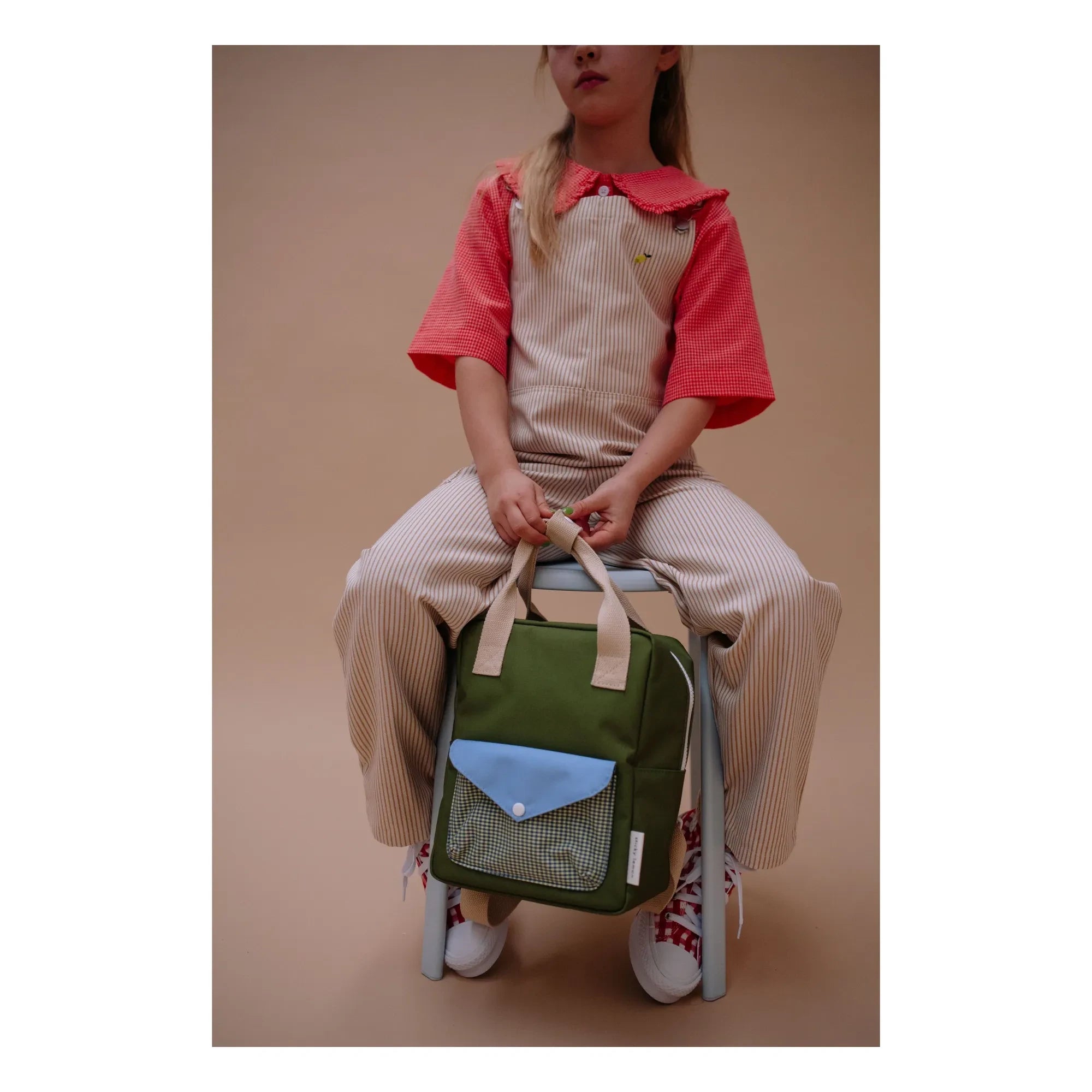 Sticky Lemon - Mochila Pequeña Sobre | Caqui