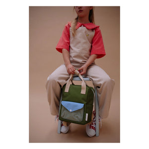 Sticky Lemon - Mochila Pequeña Sobre | Caqui