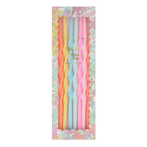 Meri Meri - Velas de cumpleaños - Meri Meri x Liberty - Juego de 16