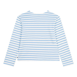 Petit Bateau - Campanas con Botones de Rayas Azules