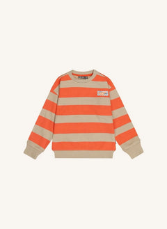 Tumble N'Dry - Beeston Sudadera Orgánica de Algodón | Naranja