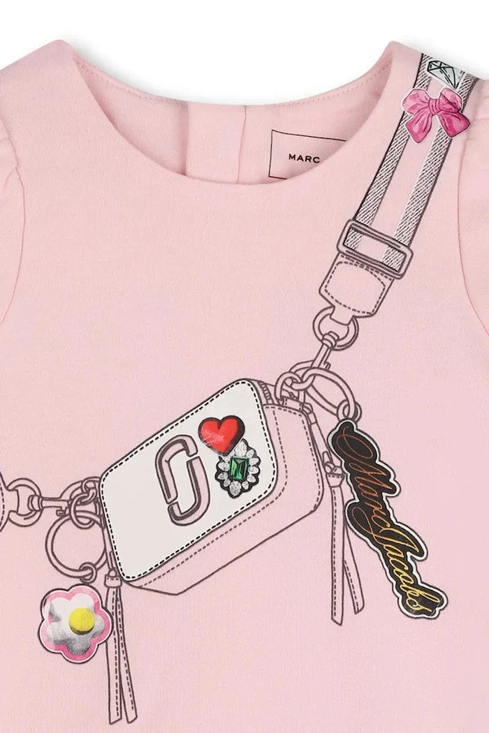 Vestido de algodón Marc Jacobs para bebé