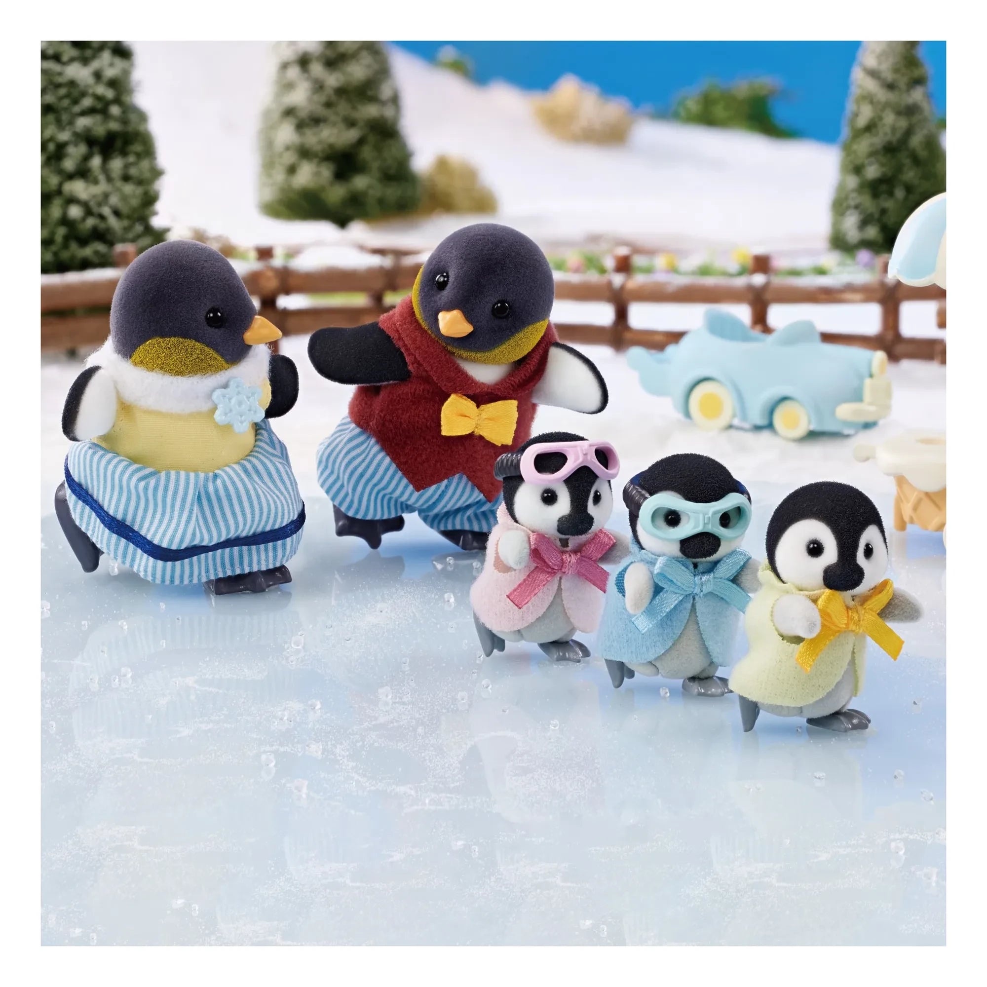 Sylvanian Families - Familia Pingüino
