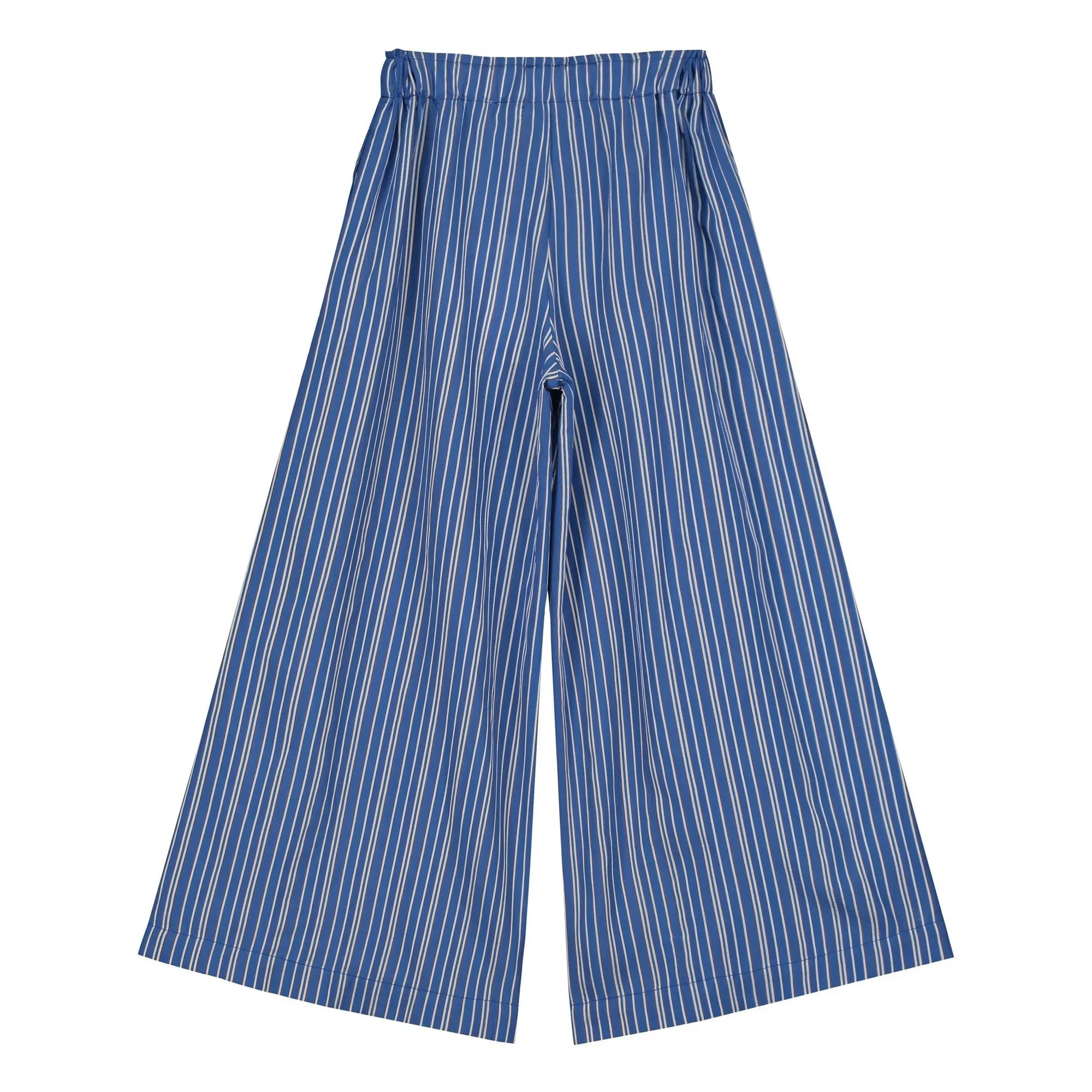 Tangerine - Pantalón de raya ancha | Azul