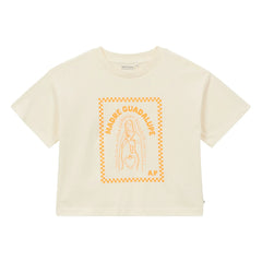 Arsène et Les Pipelettes - Camiseta de algodón orgánico Madre Guadalupe | Crudo