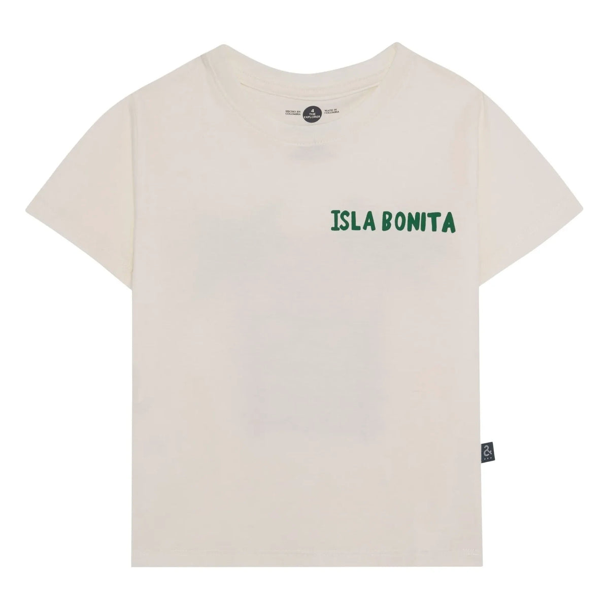 Camiseta estampada Pepita & Me - Isla Bonita | Blanca
