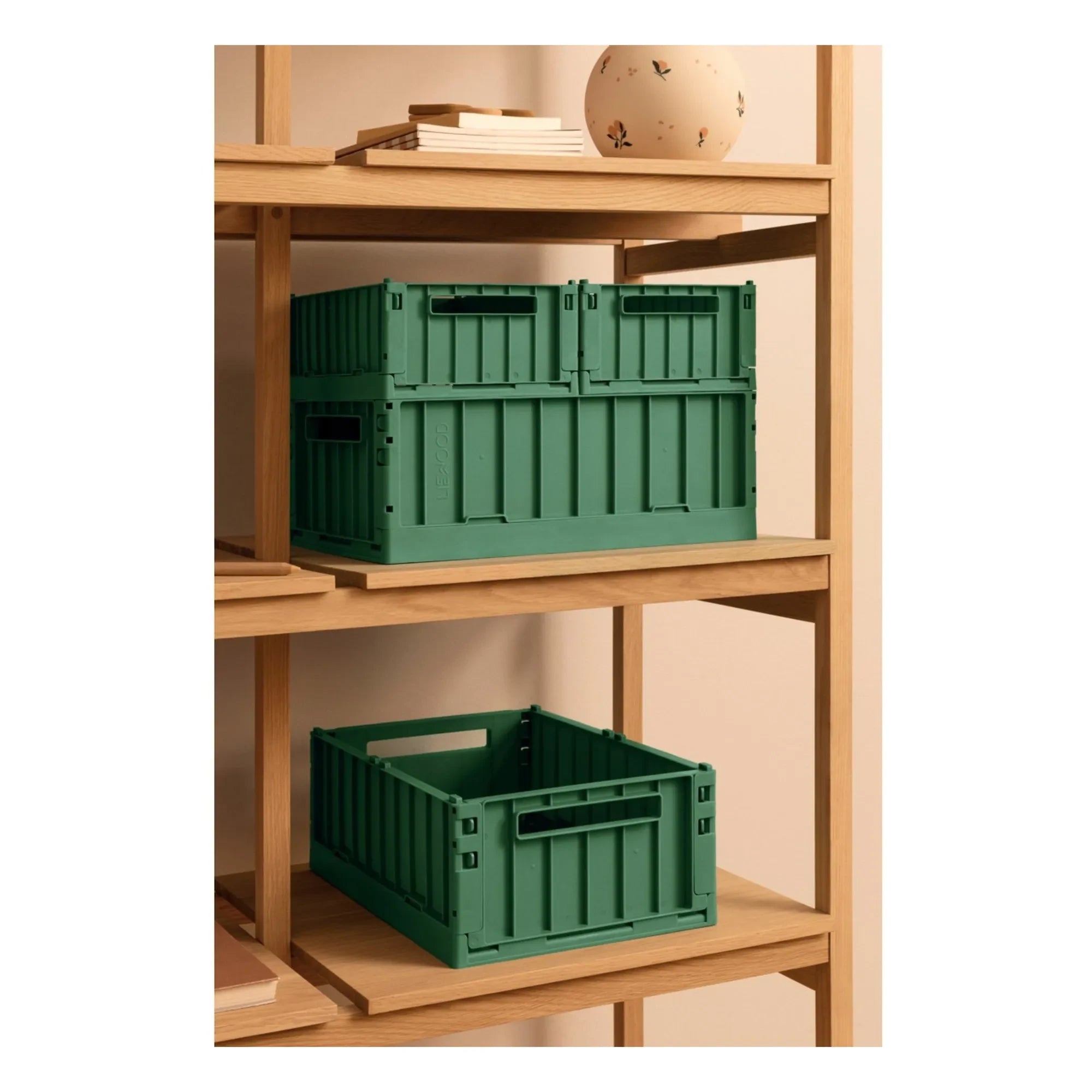 Liewood - Caja Plegable Weston - Set de 2 | Dusty ivy