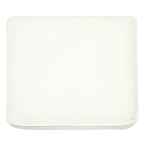 Honoré - Sillón de algodón y epoxi blanco Croisette | Blanco