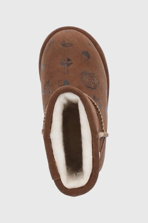 Botas de nieve infantiles de ante Emu Australia Woodland Brumby