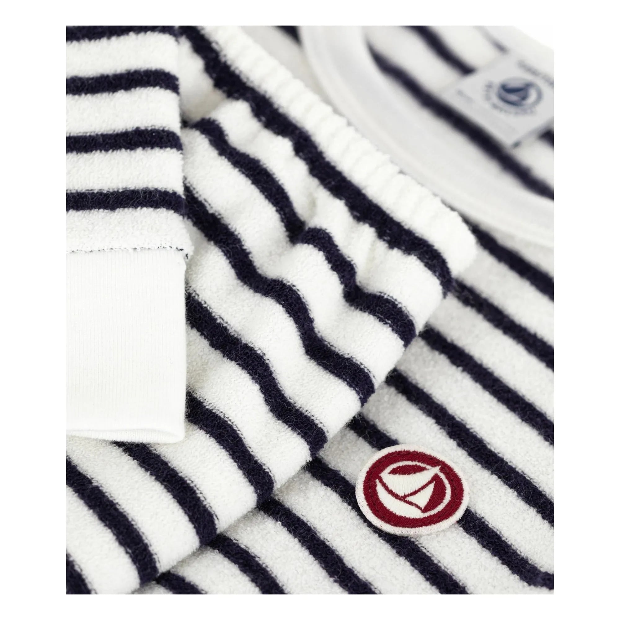 Petit Bateau - Pijama Sailor Havlu de modal | Azul marino