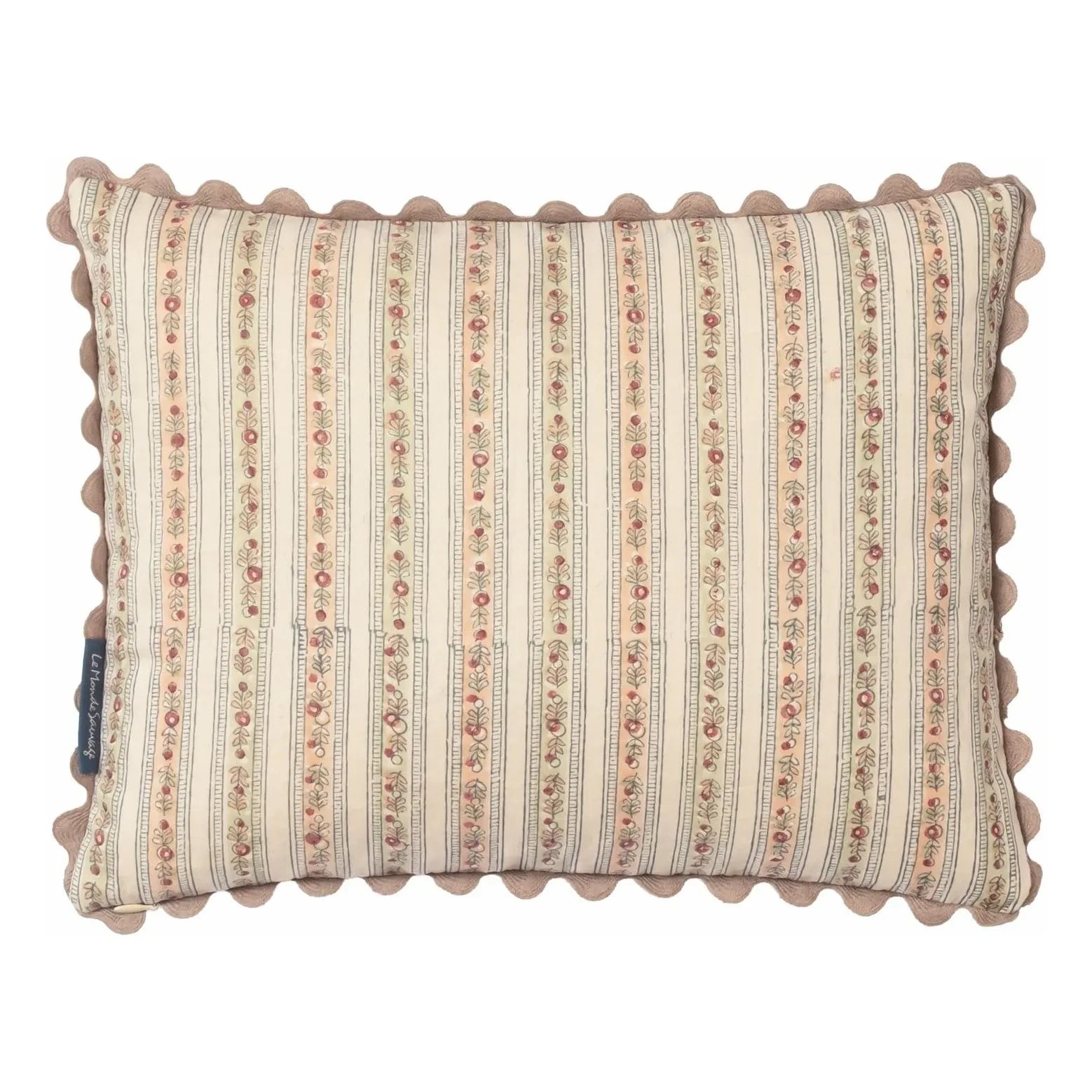 Funda de almohada Le Monde Sauvage - Astre Lappi | Rosa