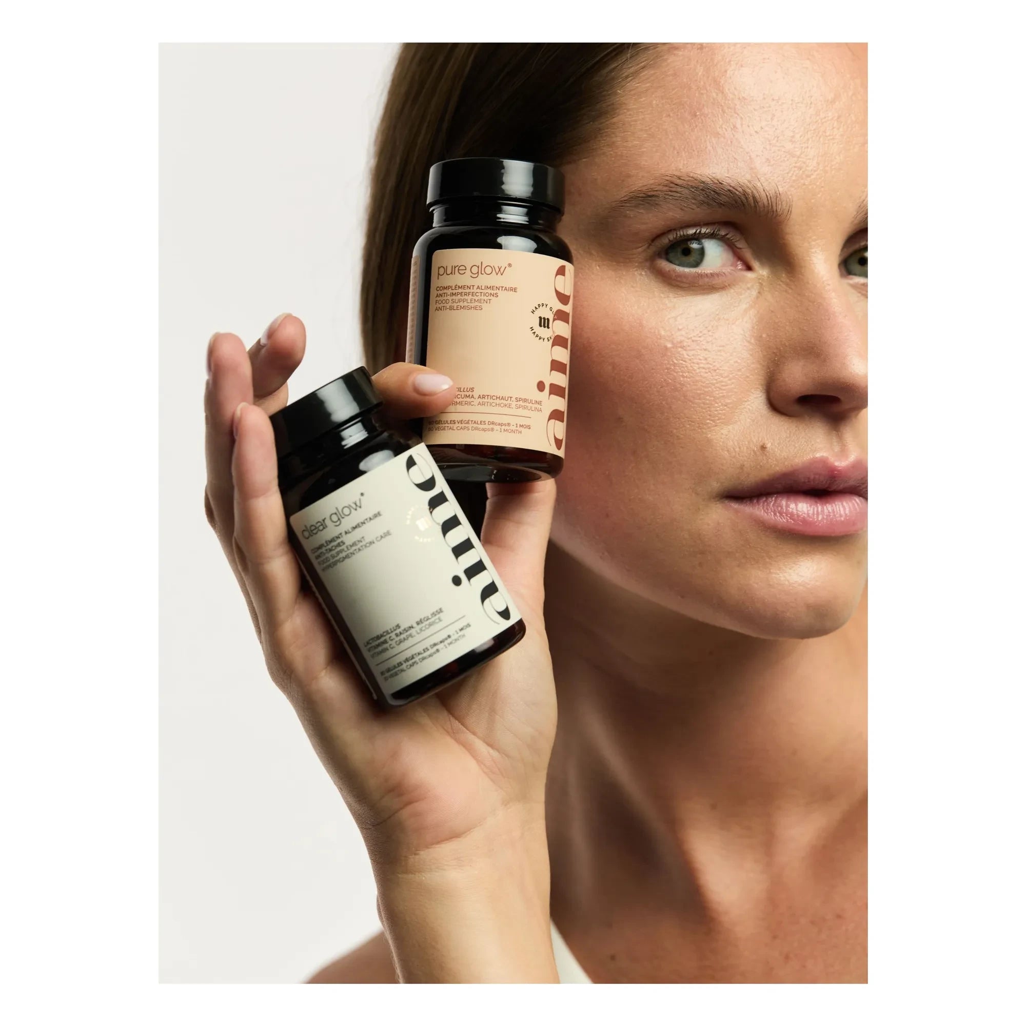 AIME - Suplemento alimenticio antimanchas Clear Glow - 30 cápsulas