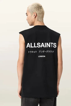 Camiseta de algodón Underground de AllSaints para hombre