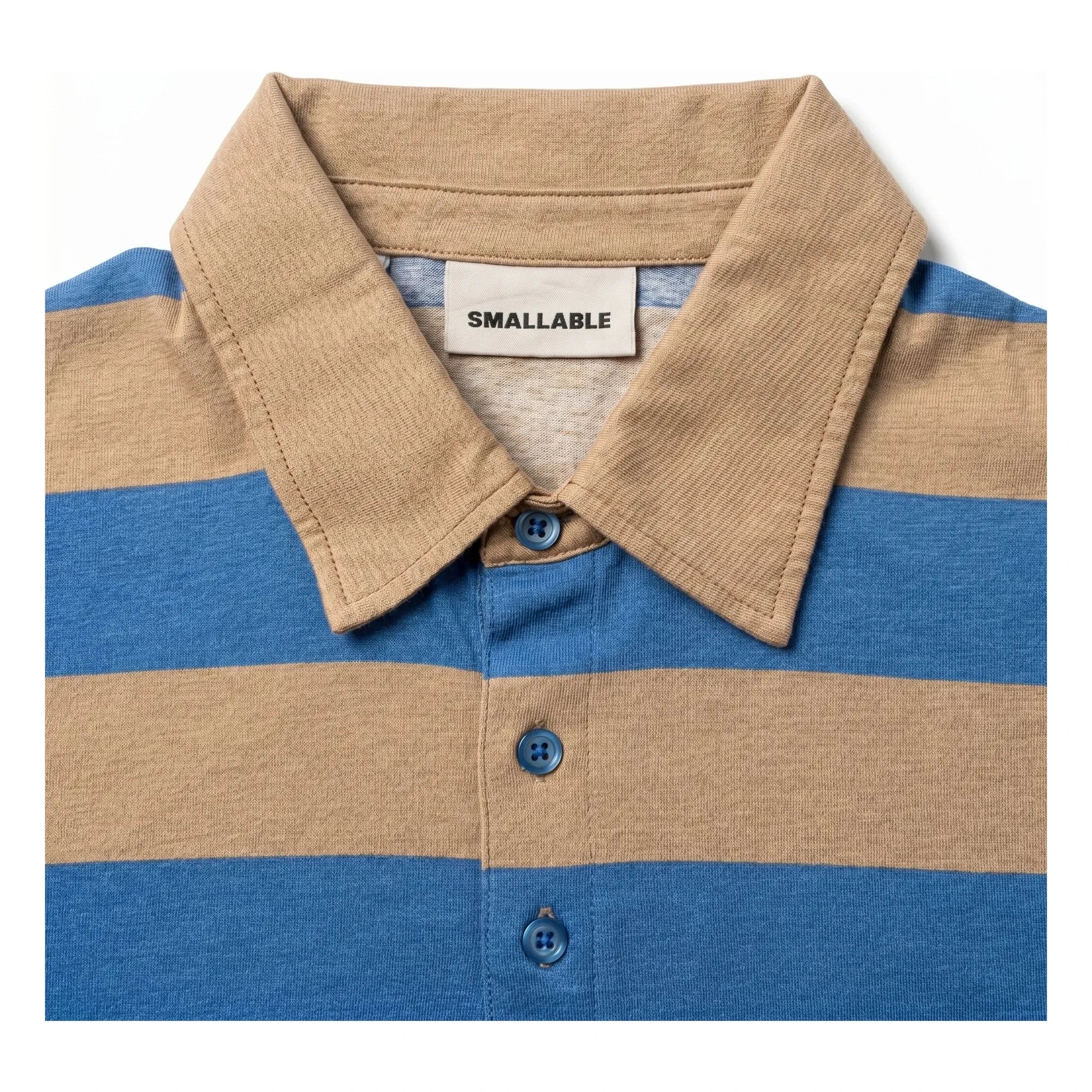 Smallable Hombre - Polo Fjord de Algodón Pima a Rayas | Azul real