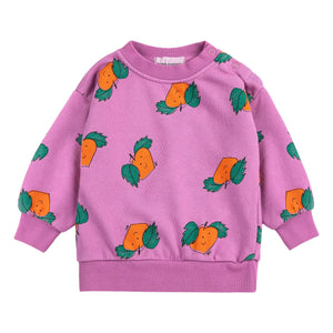 Bobo Choses - Sudadera naranja de algodón orgánico | Morado
